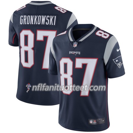 Miesten New England Patriots NFL Pelipaita Rob Gronkowski 87 Nike Navy